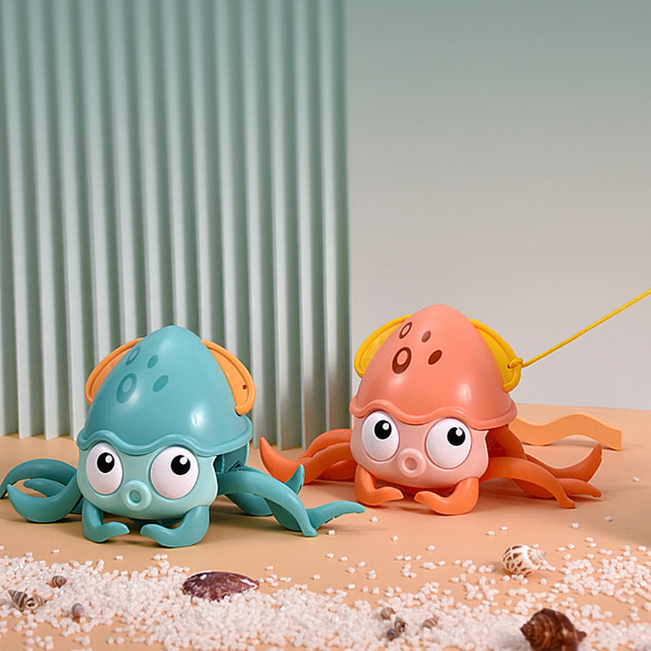 Crawling Baby Bath Octopus
