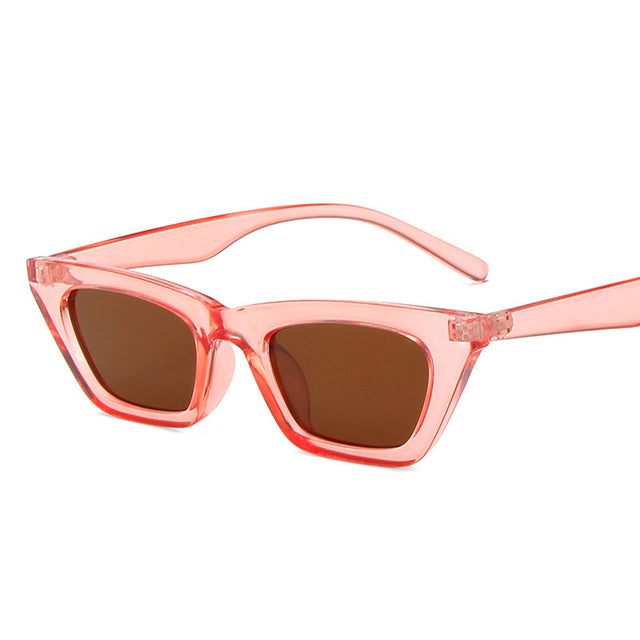 Luxury Cat-Eye Mirror Sunglasses for Women