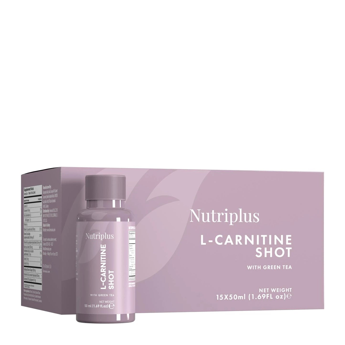 Nutriplus L-Carnitine Shot 50ml (1.69FL oz)