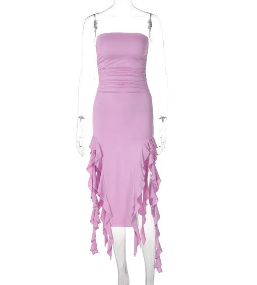 The Valencia Tassel Maxi Dress