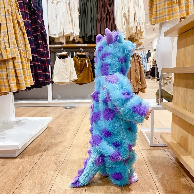 Cozy Animal Hooded Romper Costume