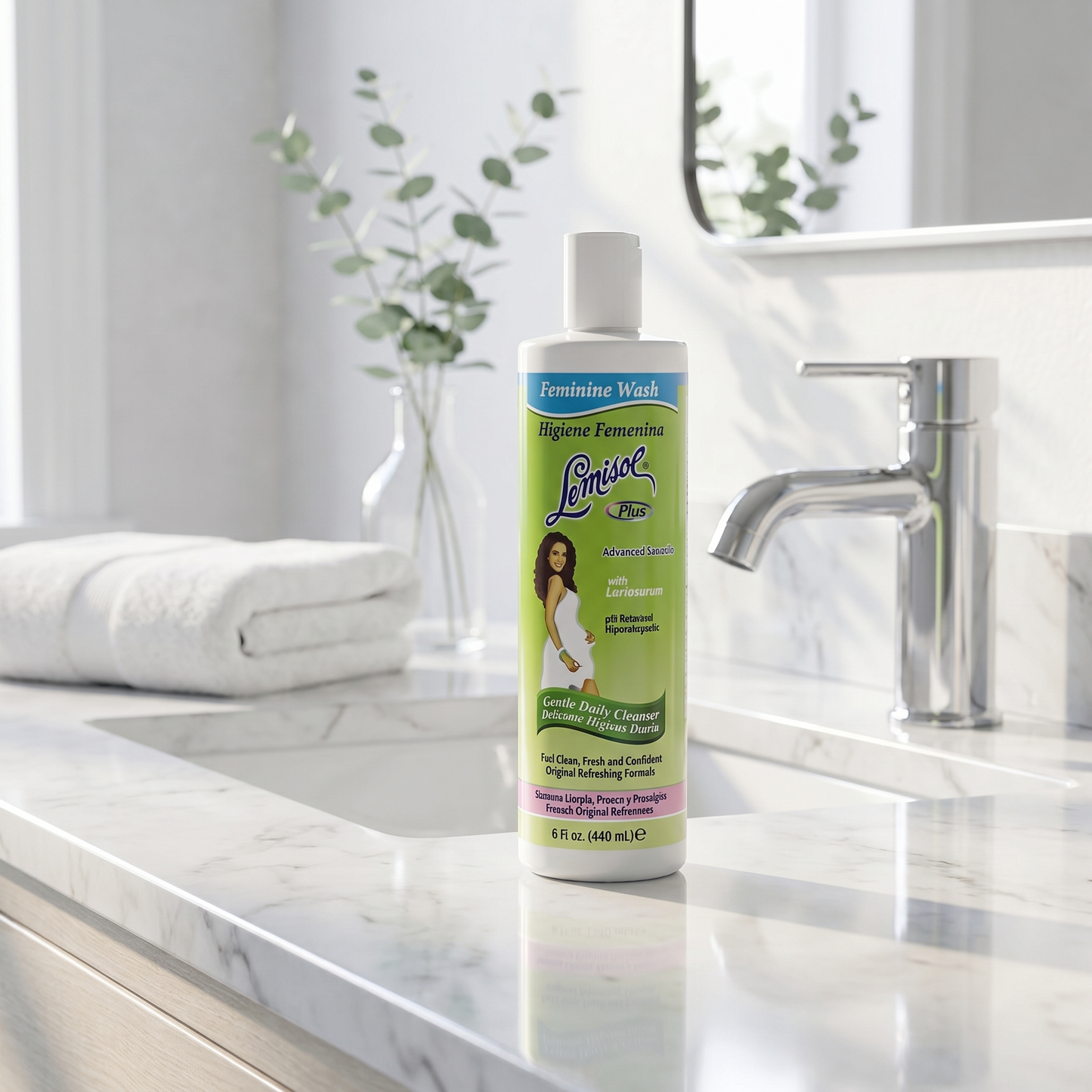 Lemisol Plus Original Feminine Wash–4 fl oz
